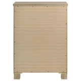 Oakglen - 5-Drawer Bedroom Chest Of Drawers - Weathered Oak by Coaster Fine Furniture | Bel Furniture