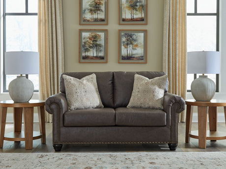 Roxmere - Umber - Loveseat by Benchcraft® | Bel Furniture