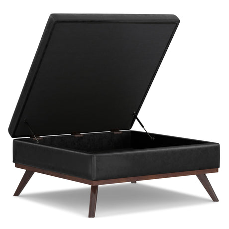 Owen - Multifunctional Square Coffee Table Storage Ottoman - view 69