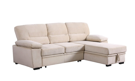 Kipling - Reversible Sleeper Sectional Sofa Chaise - view 22