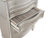 Evangeline - 6-Drawer Bedroom Chest - Silver Oak by CoasterElevations | Bel Furniture