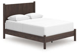 Pamytta - Queen Panel Bed - Brown