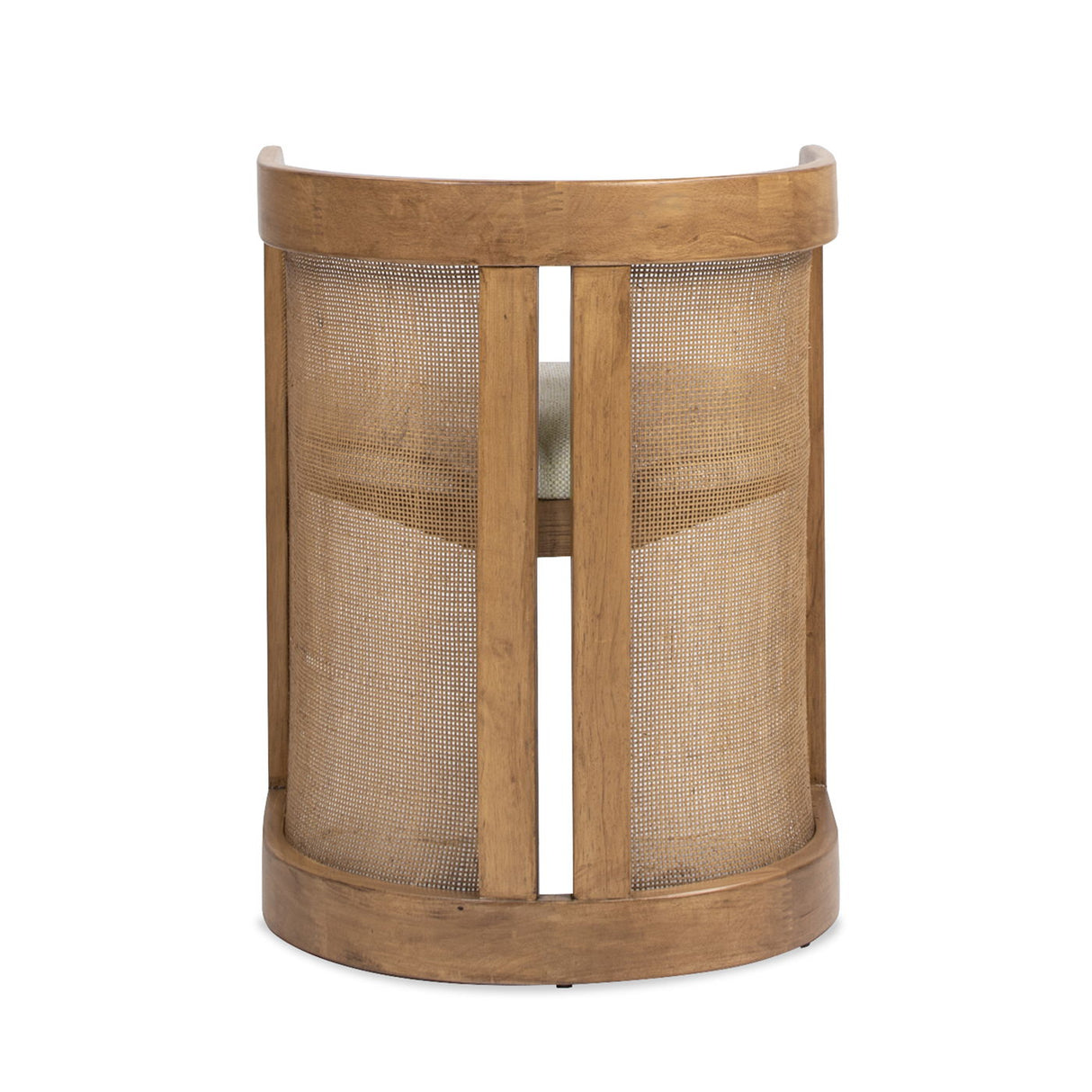 Lilith - Curved Upholstered Dining Chair, Stain Resistant High - White Pepper by Jennifer Taylor Home | Bel Furniture