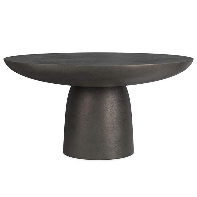 Alexa - Cast Aluminum Coffee Table - Black by Simpli-Home | Bel Furniture