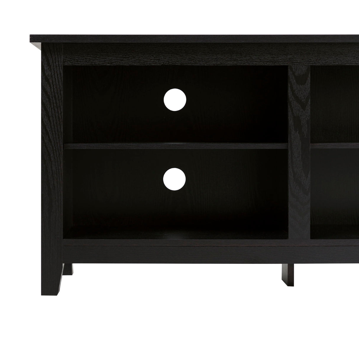 Modern Transitional 3 Shelf Open Storage 70" TV Stand For 80" TVs by Walker Edison | Bel Furniture
