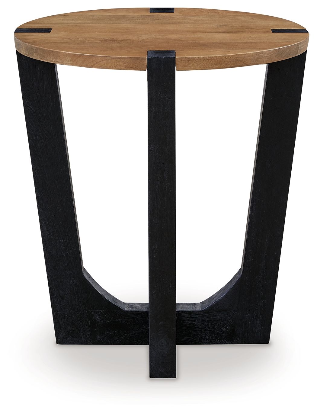Hanneforth - Brown - Round End Table by Signature Design by Ashley® | Bel Furniture