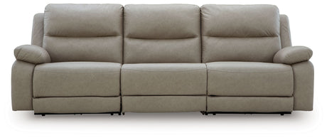 Narwhal Place - Reclining Sectional Beige 3 Pc. Power Reclining Sectional by Signature Design by Ashley® | Bel Furniture