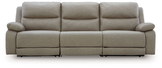Narwhal Place - Reclining Sectional Beige 3 Pc. Power Reclining Sectional by Signature Design by Ashley® | Bel Furniture