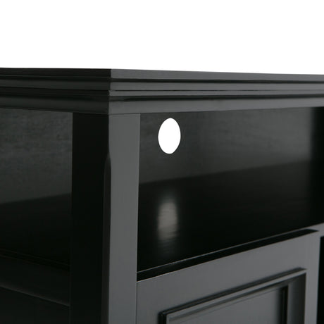 Amherst - TV Media Stand, Handcrafted by Simpli-Home | Bel Furniture