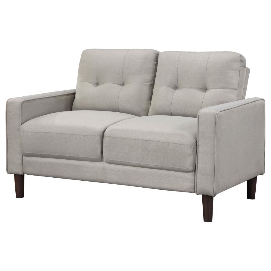 Bowen - Upholstered Track Arm Tufted Loveseat by Coaster Fine Furniture | Bel Furniture