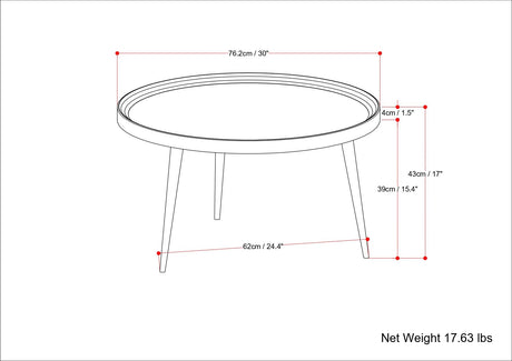 Clairmont - Coffee Table by Simpli-Home | Bel Furniture