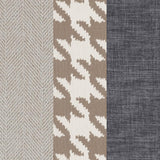 Mcloughlin - Upholstered Sloped Arm Sectional Sofa - Platinum by CoasterEssence | Bel Furniture