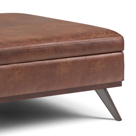 Owen - Multifunctional Square Coffee Table Storage Ottoman - view 70