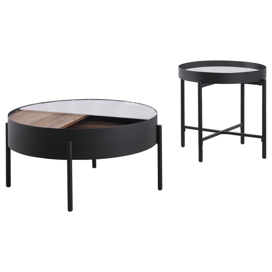 Ozella - Round Coffee Table Set by Coaster Fine Furniture | Bel Furniture