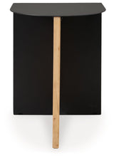 Ladgate - Black / Natural - Accent Table by Signature Design by Ashley® | Bel Furniture