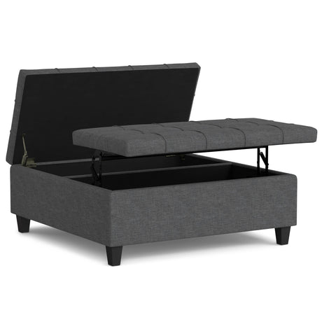 Harrison - Upholstered Coffee Table Storage Ottoman - view 124