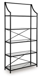 Dakerwell - Bookcase - Antique Black
