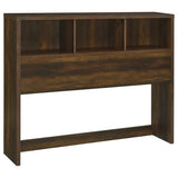 Westpark - Bookcase Headboard Dark Brown Queen by Coaster Fine Furniture | Bel Furniture