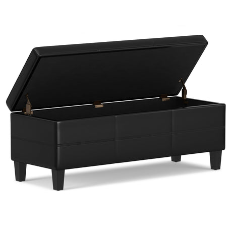 Afton - Large Storage Ottoman Bench - view 22