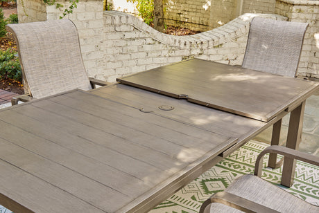 Beach Front - Beige - RECT Dining Room EXT Table by Signature Design by Ashley® | Bel Furniture