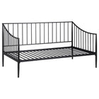 Newbury - Metal Twin Daybed Bed Frame - Matte Black