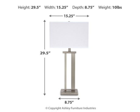 Aniela - Metal Table Lamp Set - view 6