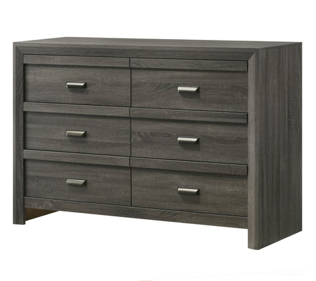 Valor - Dresser Dark Gray Dressers by Crown Mark | Bel Furniture