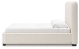 Brintstreet - King Upholstered Bed - Beige