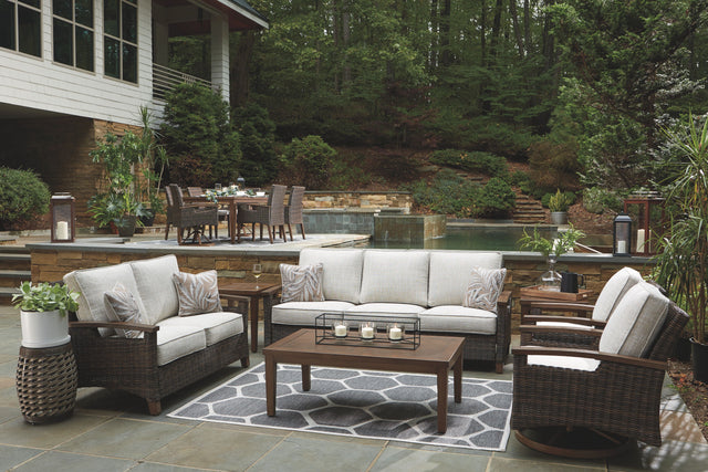 Paradise Trail - Medium Brown - 3 Pc. - Lounge Set by Signature Design by Ashley® | Bel Furniture