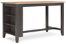 Gesthaven - Rectangular Dining Room Counter Table Dark Brown by Signature Design by Ashley® | Bel Furniture