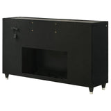 Lorient - 8-Drawer LED Bedroom Flame Box Dresser