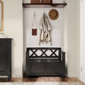Amherst - Small Transitional Entryway Storage Bench by Simpli-Home | Bel Furniture