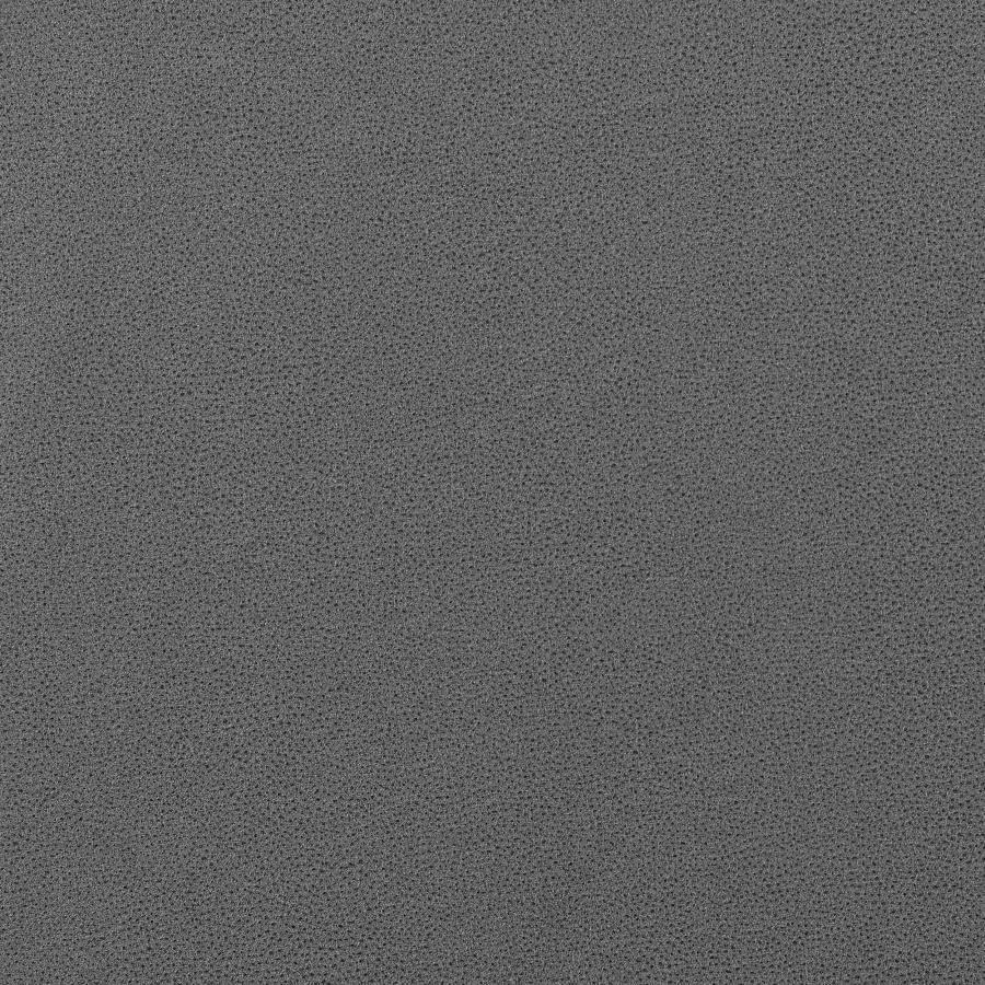 Neil - 5 Piece Round Dining Table Set Concrete - Gunmetal by CoasterEveryday | Bel Furniture