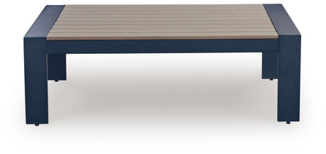 East Beach - Blue - Rectangular Cocktail Table - view 8