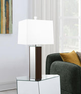 Elena - Square Tapered Mirrored Lamp by Coaster Fine Furniture | Bel Furniture