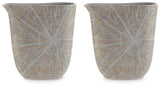 Ardenley - Vase Dark Gray 14''W x 4''D x 15''H 2 Pieces by Signature Design by Ashley® | Bel Furniture