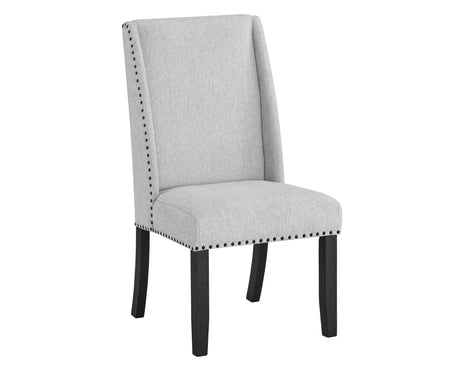 Vance - Side Chair (Set of 2) - Charcoal & Gray by Crown Mark | Bel Furniture