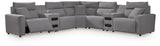 Modmax II - Reclining Sectional - Salt And Pepper