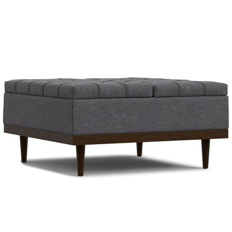 Mariah - Upholstered Lift Top Table Storage Ottoman - view 6