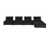 Anna - Velvet Modular Sofa by Lilola Home | Bel Furniture