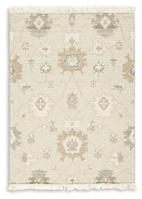 Calkin - Rug Beige 5' x 7' by Signature Design by Ashley® | Bel Furniture