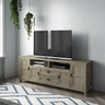 Burlington - TV Media Stand by Simpli-Home | Bel Furniture