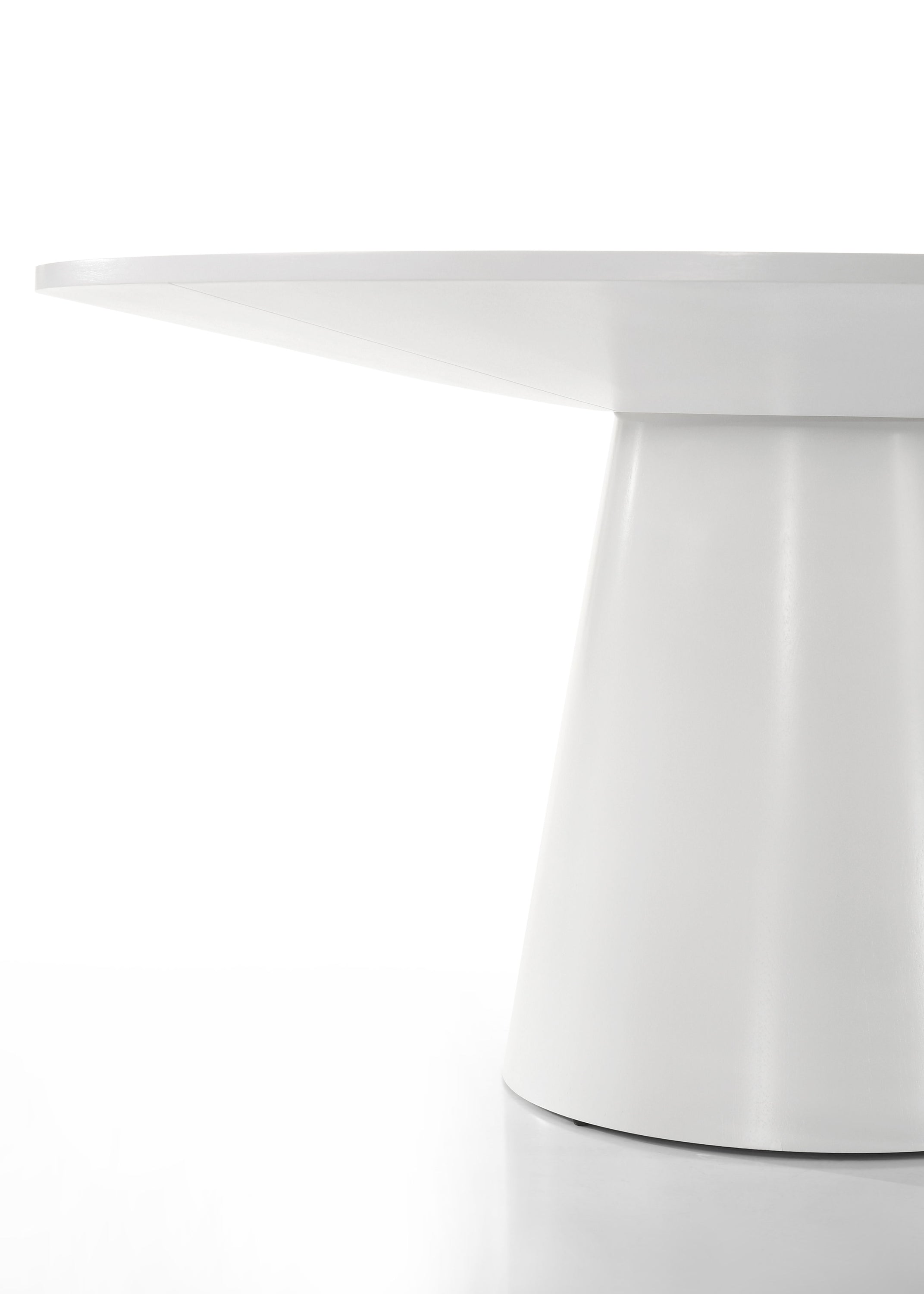 Jasper - Wide Contemporary Round Dining Table Set