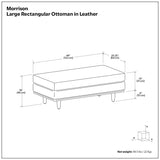Morrison - Handcrafted Ottoman