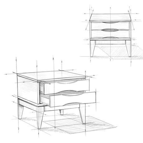Harper - Handcrafted End Table - view 18