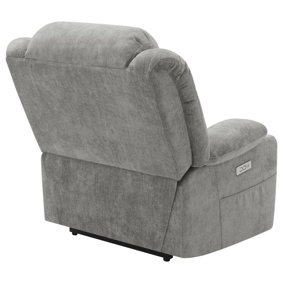 Houston - Upholstered Power Lift Recliner Chair by CoasterEveryday | Bel Furniture