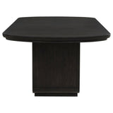 Leandro - 78" Extension Dining Room Table - Burnished Black