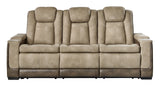 Next-Gen Durapella - Power Reclining Sofa Beige by Signature Design by Ashley® | Bel Furniture