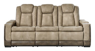 Next-Gen Durapella - Power Reclining Sofa Beige by Signature Design by Ashley® | Bel Furniture