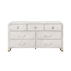 Malco - Dresser With Gold Detailing - Oak